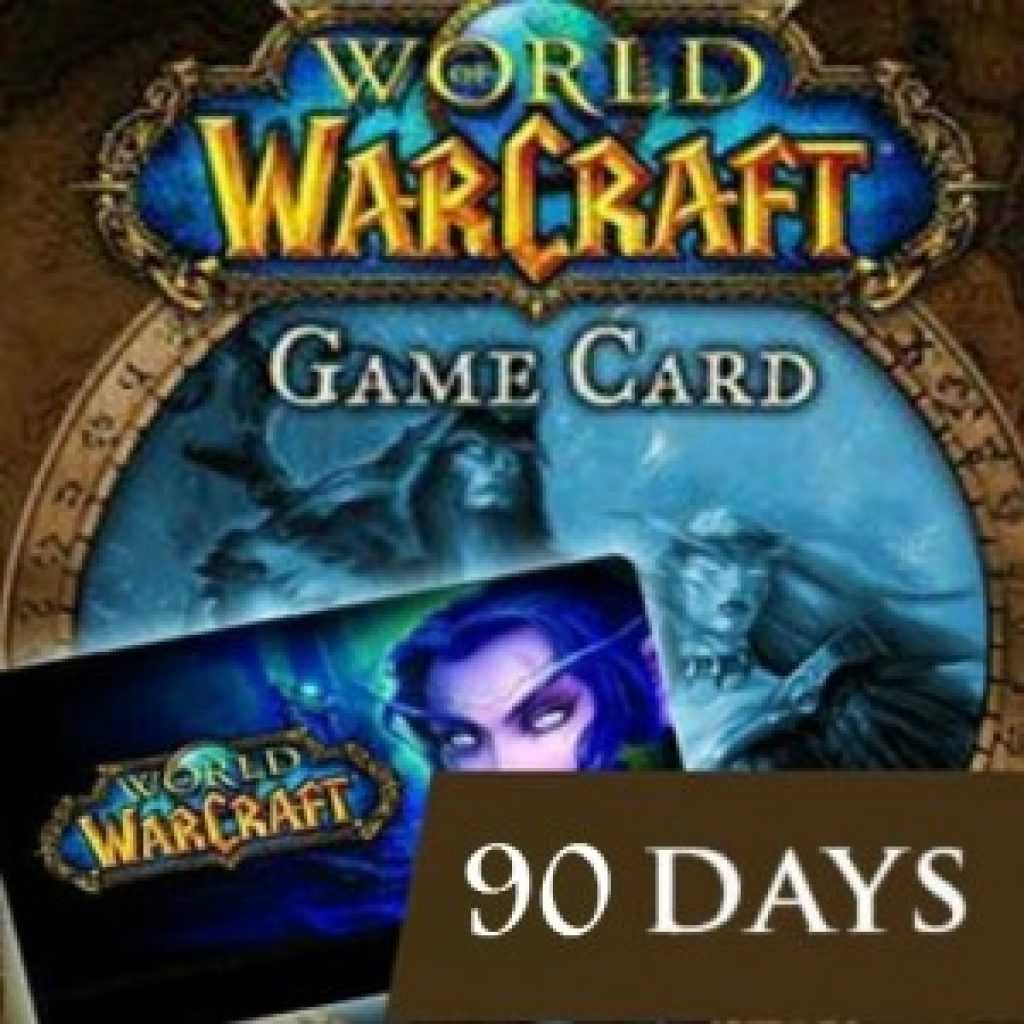 Купить дешево World of Warcraft. 90 дней Купить ключ дешево World of Warcraft. 90 дней