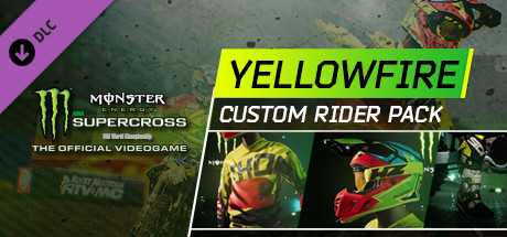 Купить дешево Monster Energy Supercross. Yellowfire Custom Rider Pack Купить ключ дешево Monster Energy Supercross. Yellowfire Custom Rider Pack