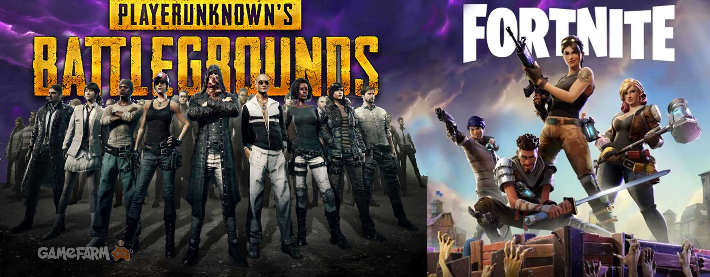 Fortnite — PUBG