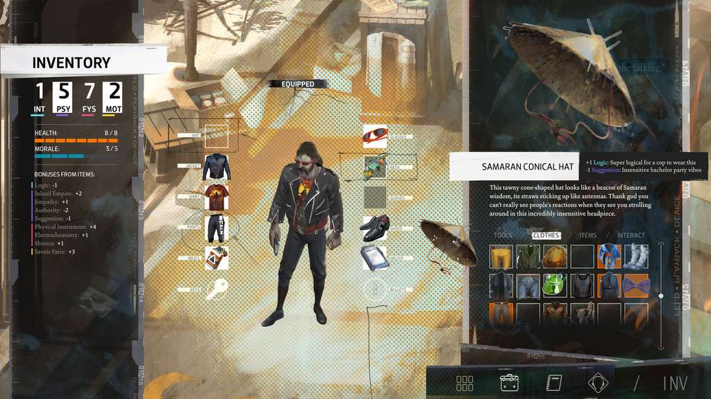 Купите Disco Elysium дешево, ведь это настоящий роман в теле RPG