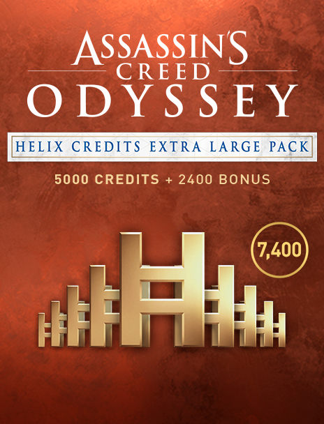Купить ключ дешево Assassin's Creed Одиссея. ОГРОМНЫЙ НАБОР КРЕДИТОВ HELIX