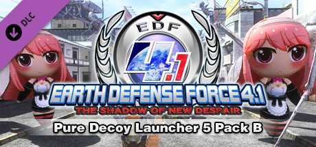Купить ключ дешево EARTH DEFENSE FORCE 4.1. Air Raider Weapons. Pure Decoy Launcher 5 Pack B (Seira) (Miyabi) (Noko) (Mitsuki) (Anju)