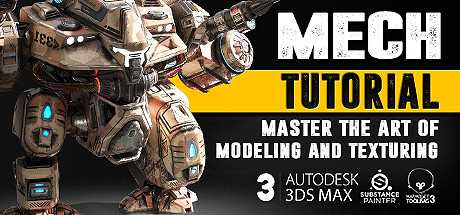 Купить ключ дешево Mech Tutorial. 3Ds Max & Substance Painter