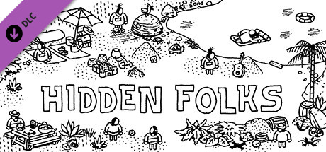 Купить ключ дешево Hidden Folks. Beach Pack