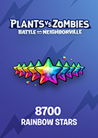 Купить ключ дешево Plants vs. Zombies. Битва за Нейборвиль. 7 500 радужных звезд* (+ 1 200 дополнительно**)