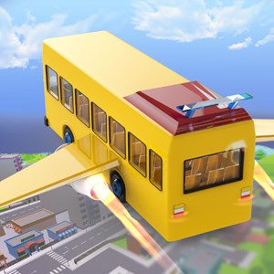 Купить ключ дешево Futuristic Flying Bus Simulator (Mobile)