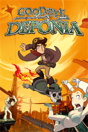Купить ключ дешево Goodbye Deponia (Xbox One)