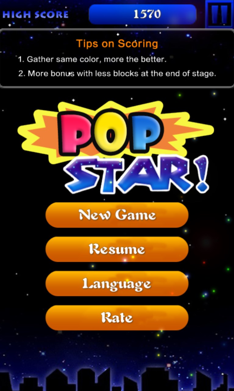 Купить ключ дешево PopStar Классический (Mobile)