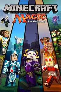 Купить ключ дешево Minecraft. набор скинов Magic. The Gathering