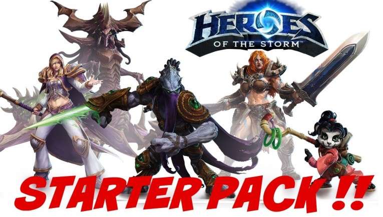 Купить ключ дешево Heroes of the Storm. Starter Pack