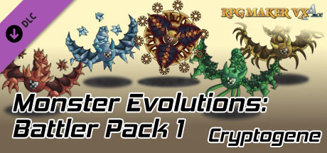 Купить ключ дешево RPG Maker VX Ace. Monster Evolutions. Battler Pack 1