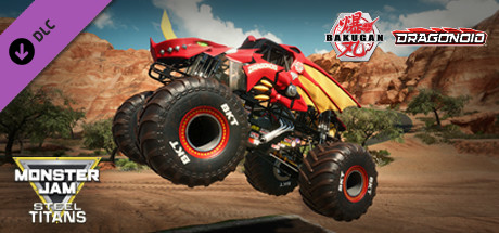 Купить ключ дешево Monster Jam Steel Titans. Bakugan Dragonoid Truck