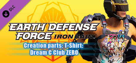 Купить EARTH DEFENSE FORCE. IRON RAIN. Creation parts. T-Shirt. Dream C Club ZERO
