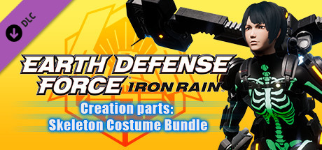 Купить EARTH DEFENSE FORCE. IRON RAIN. Creation parts. Skeleton Costume Bundle
