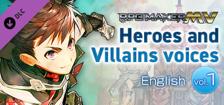 Купить RPG Maker MV. Heroes and Villains voices 【English】vol.1