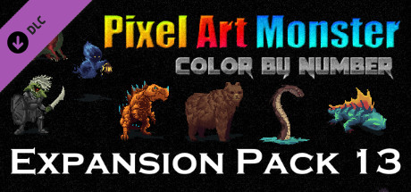 Купить ключ дешево Pixel Art Monster. Expansion Pack 13