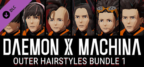 Купить ключ дешево DAEMON X MACHINA. Outer Hairstyles Bundle 1