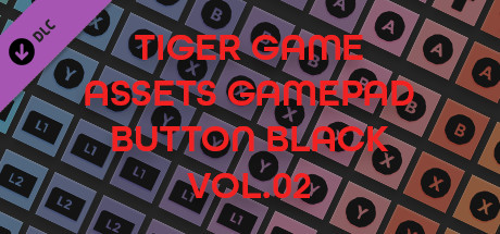 Купить TIGER GAME ASSETS GAMEPAD BUTTON BLACK VOL.02