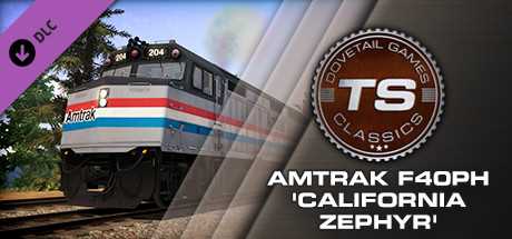 Купить ключ дешево Train Simulator. Amtrak F40PH ‘California Zephyr' Loco Add-On