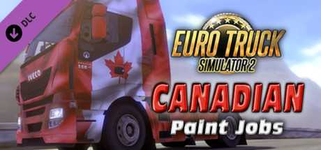 Купить ключ дешево Euro Truck Simulator 2. Canadian Paint Jobs Pack