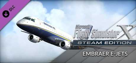 Купить ключ дешево FSX. Steam Edition. Embraer E-Jets 175 & 195 Add-On