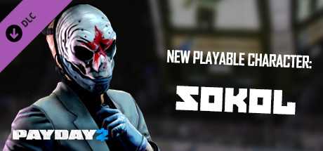 Купить ключ дешево PAYDAY 2. Sokol Character Pack