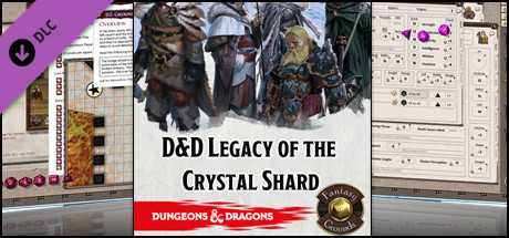 Купить Fantasy Grounds. D&D Legacy of the Crystal Shard