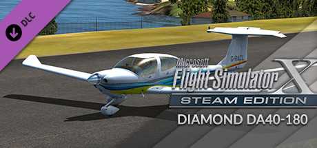 Купить ключ дешево FSX Steam Edition. Diamond DA40-180 Add-On