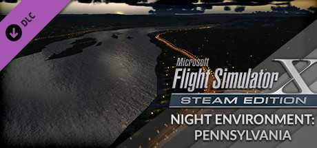 Купить ключ дешево FSX Steam Edition. Night Environment. Pennsylvania Add-On