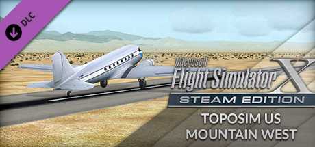 Купить ключ дешево FSX Steam Edition. Toposim US Mountain West Add-On