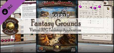 Купить ключ дешево Fantasy Grounds. Black Scroll Games. Desert Canyons (Map Pack)