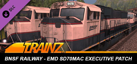 Купить ключ дешево Trainz 2019 DLC. BNSF Railway EMD SD70MAC Executive Patch