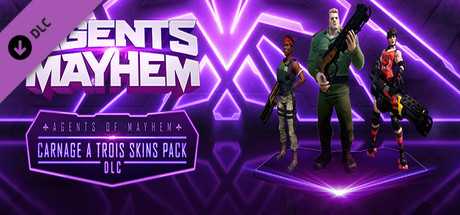 Купить ключ дешево Agents of Mayhem. Carnage a Trois Skins Pack