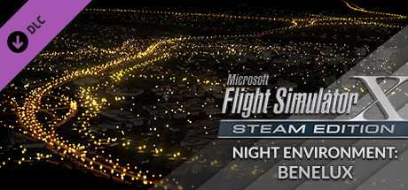 Купить ключ дешево FSX Steam Edition. Night Environment Benelux Add-On