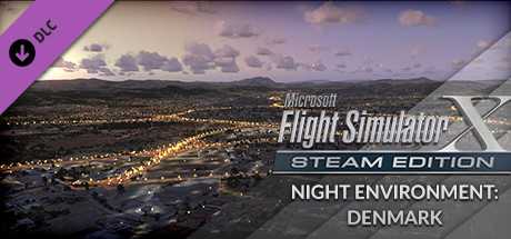 Купить ключ дешево FSX Steam Edition. Night Environment Denmark Add-On