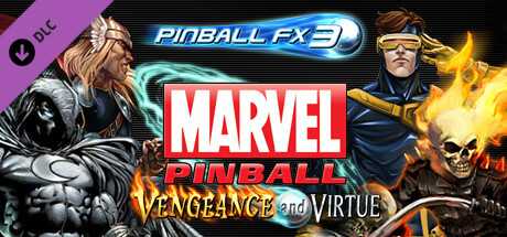 Купить ключ дешево Pinball FX3. Marvel Pinball Vengeance and Virtue Pack