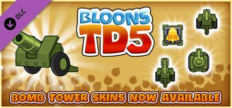 Купить ключ дешево Bloons TD 5. Military Bomb Tower Skin