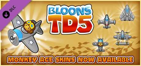 Купить Bloons TD 5. Top Gun Monkey Ace Skin