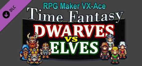 Купить ключ дешево RPG Maker VX Ace. Time Fantasy Add-on. Dwarves Vs Elves