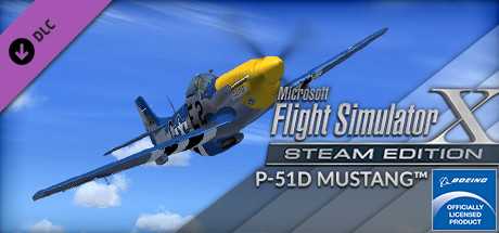 Купить ключ дешево FSX Steam Edition. P-51D Mustang Add-On