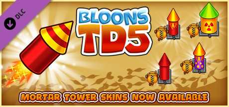 Купить ключ дешево Bloons TD 5. Fireworks Mortar Tower Skin