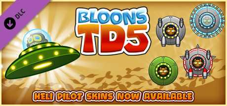 Купить ключ дешево Bloons TD 5. UFO Heli Pilot Skin
