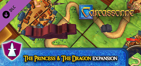 Купить ключ дешево Carcassonne. The Princess & the Dragon Expansion