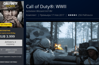 В PS Store проходит раздача Call of Duty: WWII