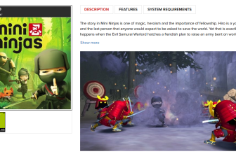 Игру Mini Ninjas от Square Enix для Steam можно получить бесплатно