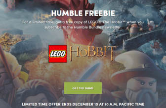 Бесплатная раздача LEGO The Hobbit от HumbleBundle