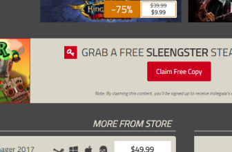 Игра Sleengster раздается бесплатно