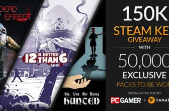 PCgamer разыгрывает 3 Steam ключа