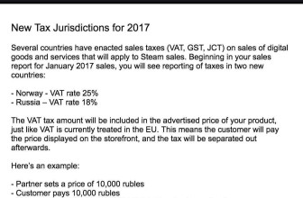 Стим будет платить «налог на Гугл»